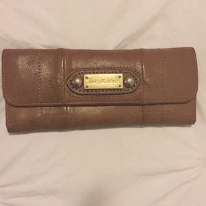 Juicy Couture tan wallet